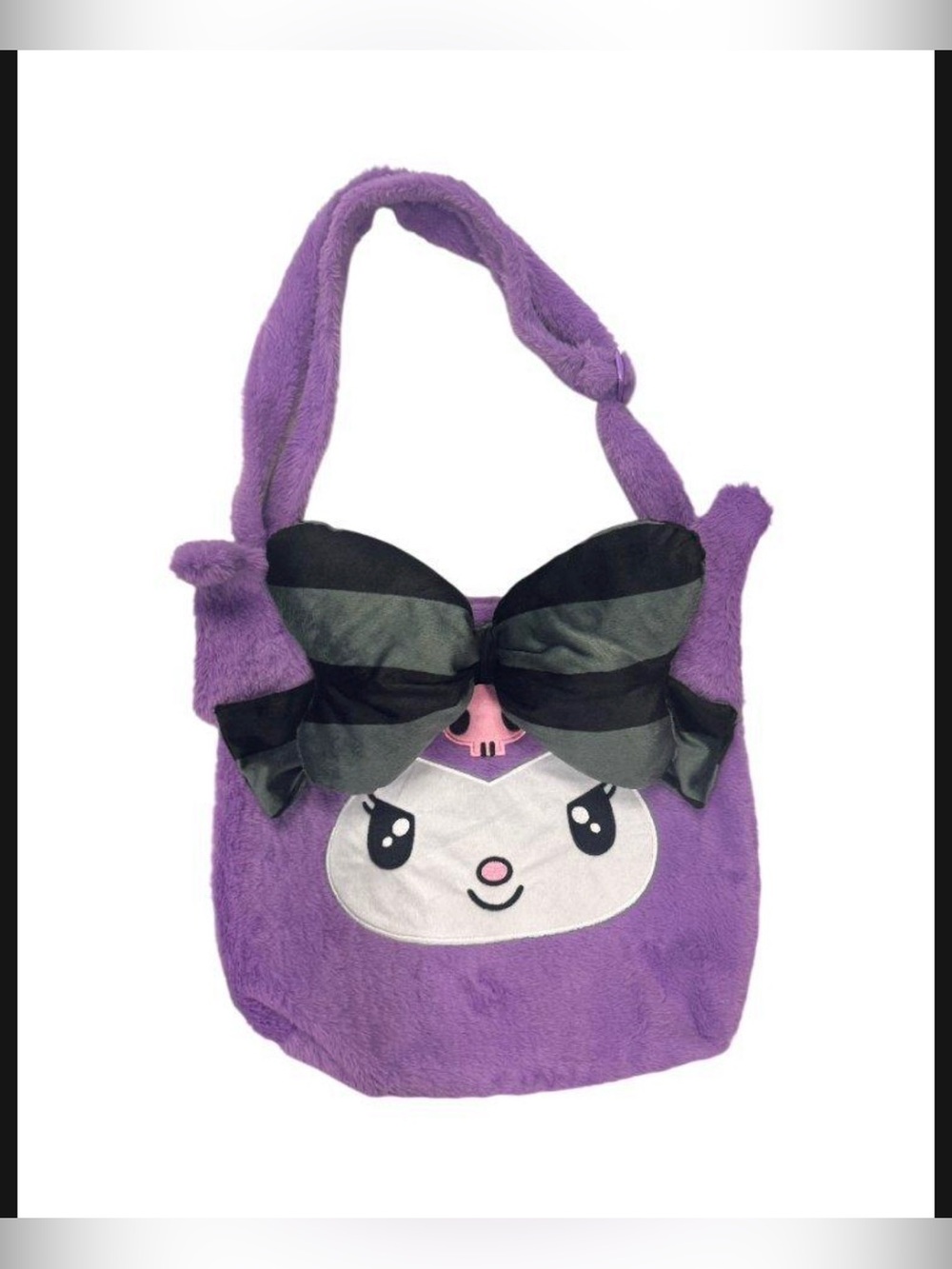 Sanrio Kuromi Plush Tote Bag Exclusive BNWT